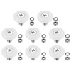 PATIKIL 19mm Drawer Rollers, 4 Set Nylon Positioning Pulleys Small