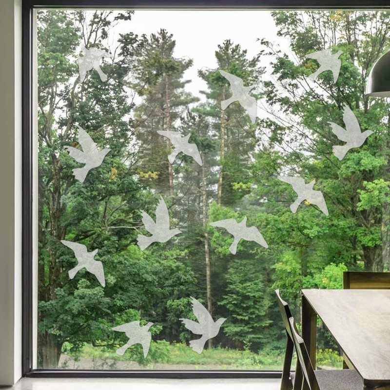 UV Reflective Anti-Collision Window Bird Stickers Decals Glass Door Protect
