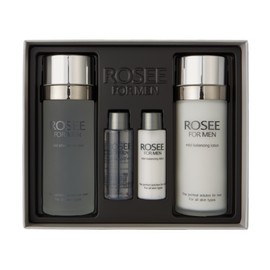 Rosé Cosmetics Rosé for Men 2-piece set / 로제화장품 로제 포맨 2종 세트 X 여행용 샴푸 파우치 증정, 1세트