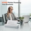 iDPRT MT890 Portable Wireless Printer - with Thermal A4 Paper,