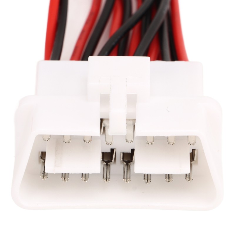 2 Pcs OBD2 16 Pin Connector Cable OBD Diagnostic Extension