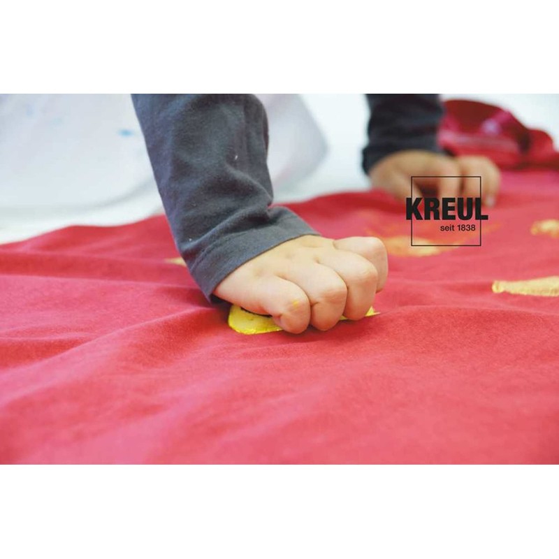 Eduplay ''Mucki Finger Paint Textile White 150 Ml'', Multi Colour