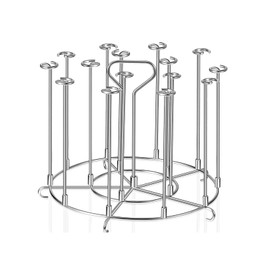 LBH Skewer Stand,Stainless Steel,compatible with Instand pot 8 Quart Air Fryer and Ninja Foodi 8 Quart Accessories for Kabobs (6.2X8.7)