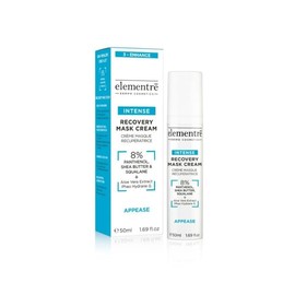 Elementre Recovery Mask Cream - 8% Panthenol, Shea Butter, Squalane Recovery Mask Cream 50 ml