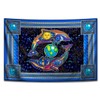 Dolphin Celestial Tapestry by Dan Morris, multi sizes
