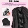 Ponytail Extension, Claw Clip Ponytail Extension Long Wave Ponytail Extensions