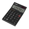 Sharp EL-124TWH Office Desktop Calculator - Black/White