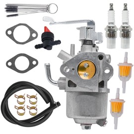 XingLi EX30 Carburetor for Subaru Robin RGX4800 RGN5100 Engine for Husky 5000 Watts Generator HU5000 BP Homelite UT905000P Replace for 279-62364-20 279-62304-30 Carb with Spark Plug