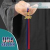 Endea Graduation Double Color Tassel with Gold Date Drop (Royal