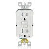 Leviton GFCI Outlet with Audible Alarm, 15 Amp, Self Test,
