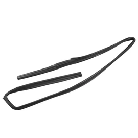 Motoforti Door Window Run Channel Seal, Weatherstrip Glassrun Channel Seal Strip, for Toyota Hilux 1988-1997, Rubber, Front Left, No.6815189110, Black, 1 Pc