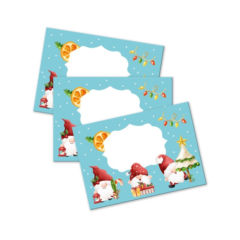 Letter Paper Set Christmas Tomte Gnome as Letter Pad with