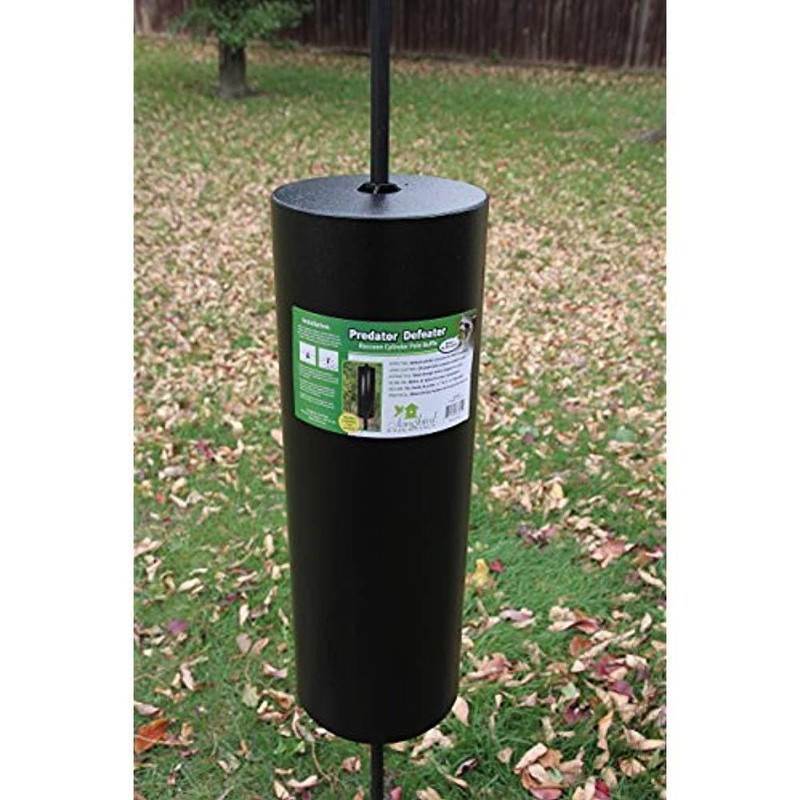 Songbird Essentials Predator Defeater Raccoon and Squirrel Baffle, 24" Tall