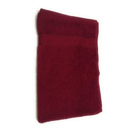 Cotton Colors Maroon Large Hand Towel Set (Pack of 5)_D13