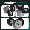 90K-39120G Complete Serpentine Belt Tensioner Component Kit Compatible with Jeep