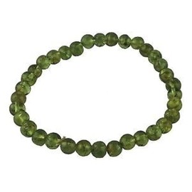 CRYSTALMIRACLE - Pulsera redonda de vidrio milagro con abalorio para hombres y mujeres, regalo de moda Wicca, joyería de paz, meditación, equilibrador de chakras, salud, riqueza, accesorio hecho a mano, 1 Count (Pack of 1), Gema Cristal