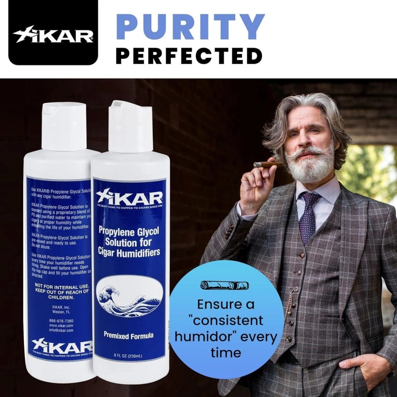 Xikar Cigar Humidor PG Solution for Humidification