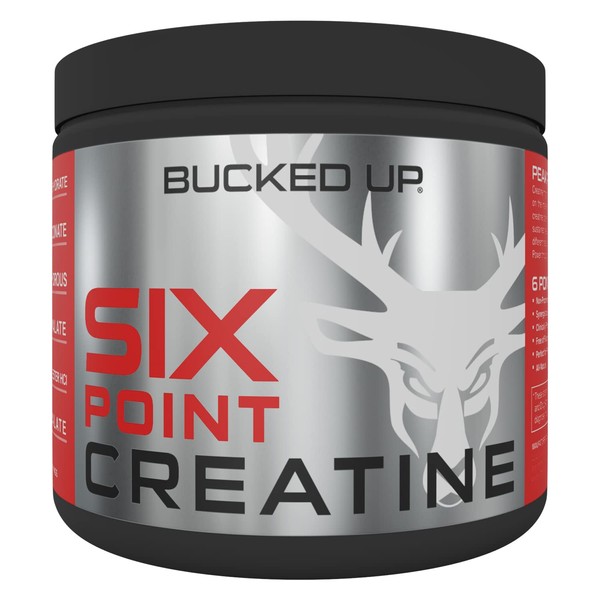 Bucked Up Six Point Creatine™ Six Types of Creatine -