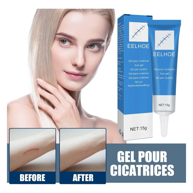 Gel Para El Cuidado De Cicatrices, Probado Por Dermatólogos,