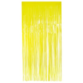 Boland - Neon Foil Curtain, 200 x 100 cm, Party Decoration for New Year's Eve, Wedding or Birthday, Decoration, Tinsel Curtain