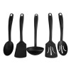 Set De Utensilios 5 Pz Nylon Negro Ekco 46323