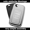 FOAMO FOAMO Autoschlssel-Hlle Kompatibel Mit VW Golf 6, SEAT, Skoda