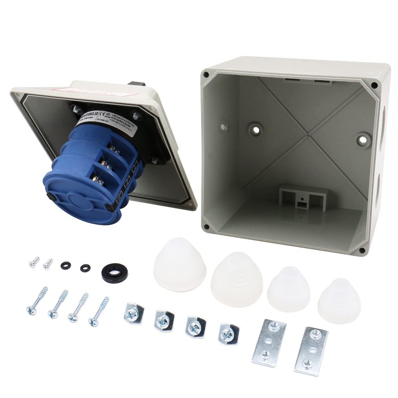 Baomain Universal Rotary Changeover Switch LW28-32/D303.3D with Master Switch Exterior