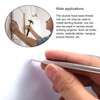 Ksrnsne Pack of 400 Seamless Nail with Double-Headed Skirting Thread