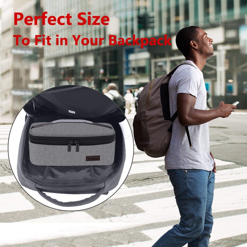 Gloppie Lunch Box Insulated Soft Bag Mini Cooler Tote Food