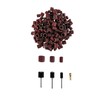 AOMIKITSTU 458 pieces sanding sleeve set, with 432 pieces sanding