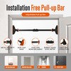 SQUATZ Adjustable Pull-Up Bar - Strength Training Exercise Equipment with