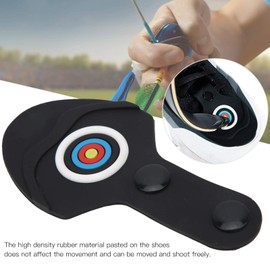 Archery Break Rubber Pad, Archery Shoe Protector, Recurve Bow Limb Protection, Archery Break Rubber Pad on Shoes, Foot, Archery Accessories for Shooting, Hunting, Target Exercises