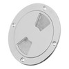 Stainless Steel Boat Deck Round Plate Durable Marine Inspection Hatch