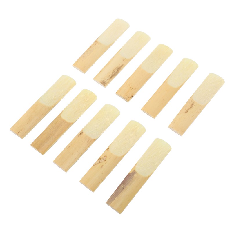 10Pcs Tenor Saxophone Reeds Set Bb Key Sax Replacement Parts