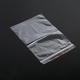 Selle los bolsos, Autoadhesivas Bolsas Galletas el plástico transparente reutilizable Zip Lock Sella los bolsos de embalaje para el almacenamiento de alimentos de la nuez del caramelo 100Pcs(#1)