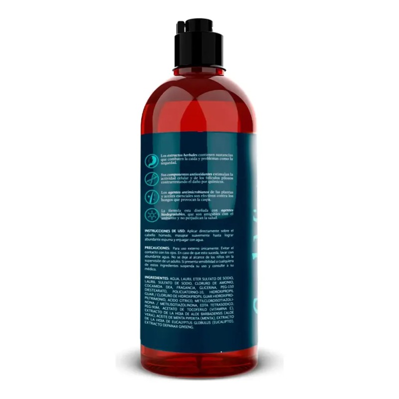 Shampoo Cool Mint Detox Therapy 591ml The Botanist