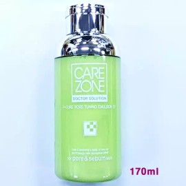 Care Zone 케어존 닥터솔루션 피큐어 포어 튜닝 에멀전 이엑스 170ml Carezone Dr. Solution P-Cure Pore Tuning Emulsion EX 170ml