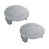 2PACK Replacement Cap Trimmer Spools Cap Covers Compatible with Bosch