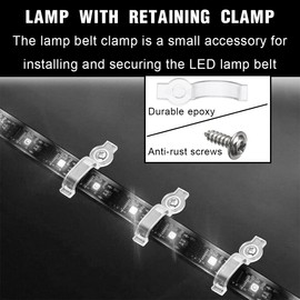 LED Strip Fixing 35 Light Mounting Bracket Clips Mounting Clip LED Strip Holder for LED Strip Holder Clips 10 mm