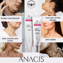 Anacis Advanced Neck Firming Cream Saggy Double Chin Reducer Face Shaping. Anacis 30 ml