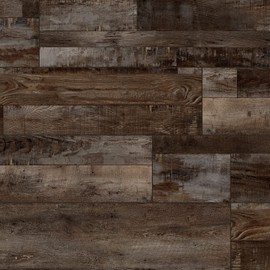 MSI McKenna XL 9 in. x 60 in. Luxury Vinyl Flooring, Rigid Core Planks, LVT Tile, Click Lock Floating Floor, Waterproof LVT, Wood Grain Finish, Driftwood Brown, 22.44 Square Feet
