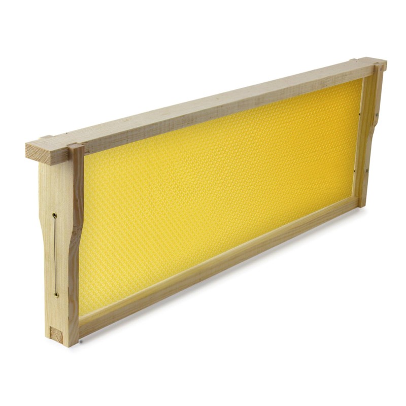 Beehive Waxed Coated Foundation Sheet 30PCS Honeycombs Bee Wax Nest