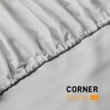 My home store Fitted Sheet 25 cm Deep Brushed Microfiber