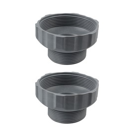 Screw Man Pool Vacuum Hose Adapter (2 Pcs) Fits for INTEX Part 11239 Pool Skimmer Hose Adapter for Wall Fittings Replacement Connector