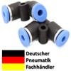 3 mm IQS Pneumatic Connector 90° Hose Connector Compressed Air