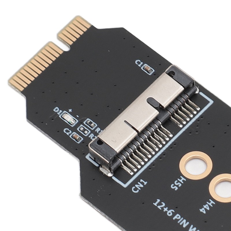 12+6Pin WiFi Network Card and Bluetooth Module Protector Adapter for