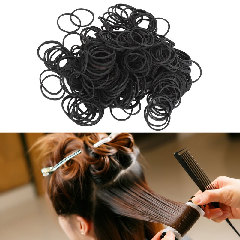 1000Pcs Rubber Band Bulk Kit Elastic Durable Multifunctional for Salon