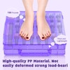 Portable Nail Polish Organizer, Clear Double Side Nail Polish Holder,Gel