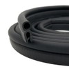 Tintvent Car Door Seal Strip, Fit 1/8" Edge, Rubber Trim