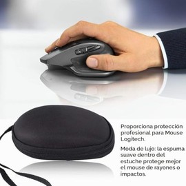 Estuche rígido para Almacenamiento de Viaje para Mouse, Estuche Protector para Mouse de EVA Estuche portátil para MX Anywhere 2S